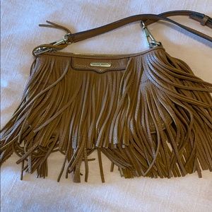 Rebecca Minkoff Copper Leather crossbody purse